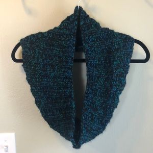 Knit infinity sweater